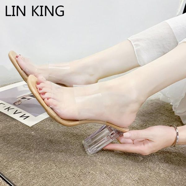 slippers lin king pvc transparent women open toe high heel pumps shoes summer woman slides female dress, Black
slippers lin king pvc transparent women open toe high heel pumps shoes summer woman slides female dress, Black