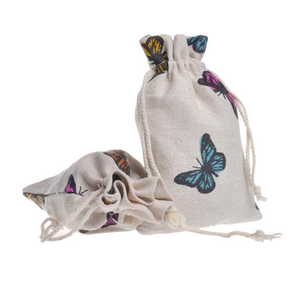 10x14 cm drawstring burlap bag butterfly pattern cute gift bags with jewelry packaging wedding bags with candy bag
10x14 cm drawstring burlap bag butterfly pattern cute gift bags with jewelry packaging wedding bags with candy bag