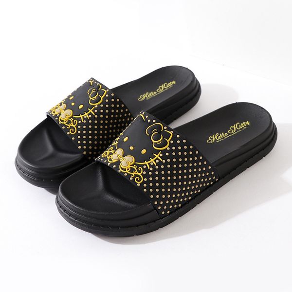 summer women cute cat slippers fashion girls flat kt slides shoes thicken pvc soled high elastic flip flops female home sandals, Black
summer women cute cat slippers fashion girls flat kt slides shoes thicken pvc soled high elastic flip flops female home sandals, Black