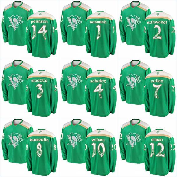 2019 St. Patrick's Day Pittsburgh Penguins Casey DeSmith Chad Ruhwedel Olli Maatta Justin Schultz Matt Cullen Dumoulin Wilson Jerseys
2019 St. Patrick's Day Pittsburgh Penguins Casey DeSmith Chad Ruhwedel Olli Maatta Justin Schultz Matt Cullen Dumoulin Wilson Jerseys