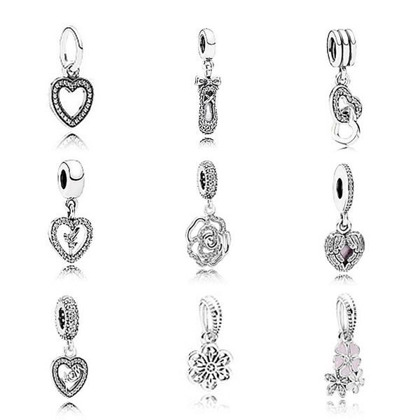 new 100% 925 sterling silver pandora charm love crystal snowflake beads collocation bracelet pendant diy bracelet factory wholesale, Black
new 100% 925 sterling silver pandora charm love crystal snowflake beads collocation bracelet pendant diy bracelet factory wholesale, Black