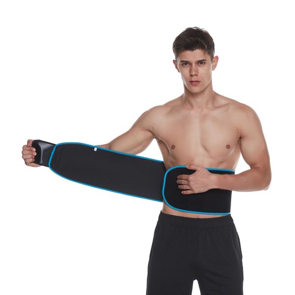 

adjustable waist support waist trimmer belt lumbar supports brace sport fitness weightlifting tummy sportswear slim belts, Black;gray