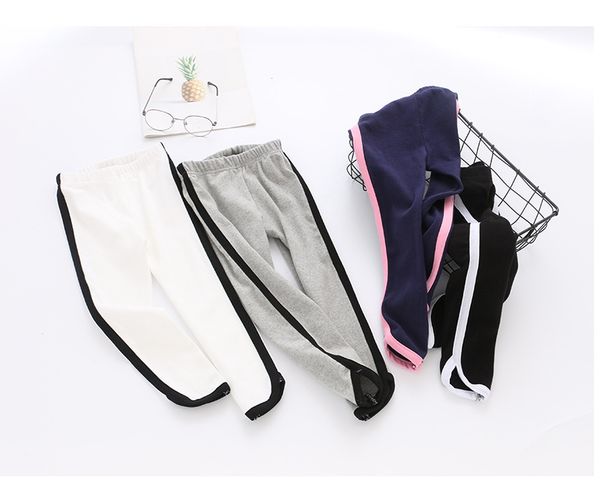 0-6t new fashion girl pants pure color side stripe sports leggings for kid girls pants kids leggings sport trousers outwear, Blue
0-6t new fashion girl pants pure color side stripe sports leggings for kid girls pants kids leggings sport trousers outwear, Blue