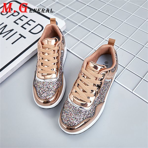 women's sport shoes golden sporty woman sneakers large sizes women running shoes lace-up bling platform shoe rocking trainers q5
women's sport shoes golden sporty woman sneakers large sizes women running shoes lace-up bling platform shoe rocking trainers q5