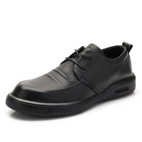 men's genuine leather shoes 38-43 head leather soft anti-slip rubber loafers shoes man casual real luxurious men's, Black
men's genuine leather shoes 38-43 head leather soft anti-slip rubber loafers shoes man casual real luxurious men's, Black