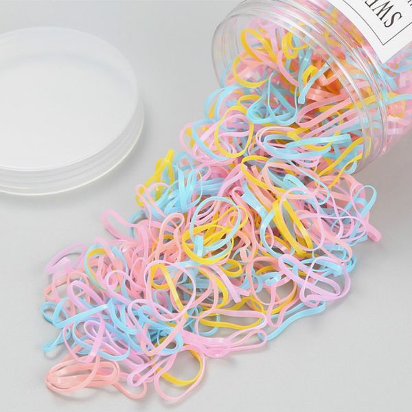 500pcs/box candy color hair rope new child baby tpu hair holders rubber bands thicken elastics girl tie braids accessories, Slivery;white
500pcs/box candy color hair rope new child baby tpu hair holders rubber bands thicken elastics girl tie braids accessories, Slivery;white