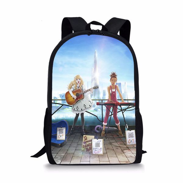 new japanese anime carole & tuesday backpack school shoulder bag backpack teenage student girl's men's book bag
new japanese anime carole & tuesday backpack school shoulder bag backpack teenage student girl's men's book bag