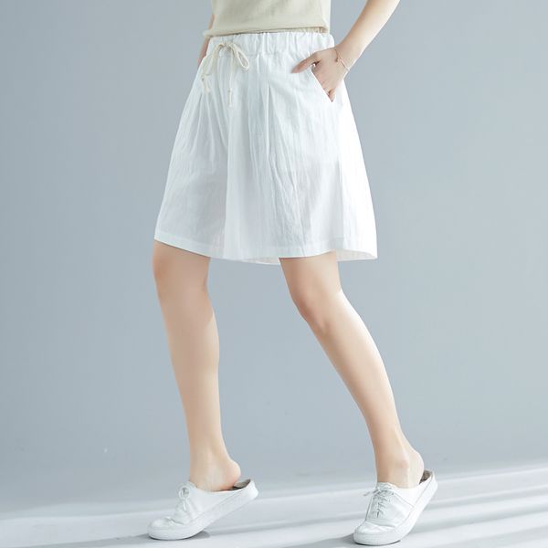 100% linen summer plus size short women xxxl wide leg female shorts casual loose ladies white high waist thin pantalones cortos, White;black
100% linen summer plus size short women xxxl wide leg female shorts casual loose ladies white high waist thin pantalones cortos, White;black