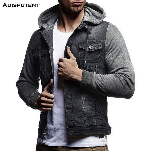 men's jackets adisputent 3xl autumn winter patchwork knitted men plus size hooded jacket denim coats casual jaqueta masculina, Black;brown
men's jackets adisputent 3xl autumn winter patchwork knitted men plus size hooded jacket denim coats casual jaqueta masculina, Black;brown