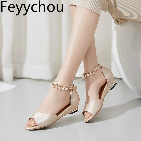 sandals women beach shoes low heel pu peep toe pearl ankle strap buckle 2021 summer sweet fashion casual office apricot yellow, Black
sandals women beach shoes low heel pu peep toe pearl ankle strap buckle 2021 summer sweet fashion casual office apricot yellow, Black