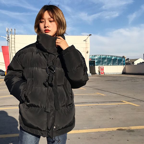 fashion- winter jacket women plus size womens parkas thicken outerwear solid mandarin collar coats short female cotton padded mx190822, Black
fashion- winter jacket women plus size womens parkas thicken outerwear solid mandarin collar coats short female cotton padded mx190822, Black