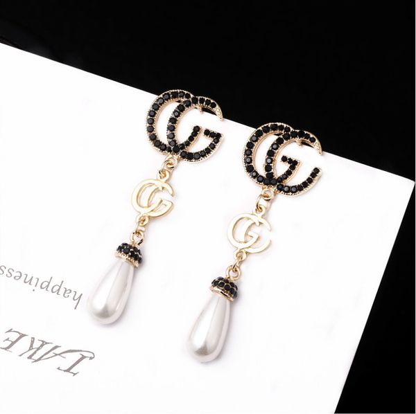 2020 new accessories pentacle imitation pearl crystal stud earrings for women chains tassel earring, Golden
2020 new accessories pentacle imitation pearl crystal stud earrings for women chains tassel earring, Golden