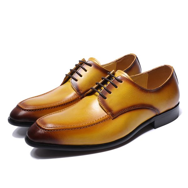 spring autumn fashion genuine leather formal dress shoes men lace up pointed toe business office shoes oxfords handmade, Black
spring autumn fashion genuine leather formal dress shoes men lace up pointed toe business office shoes oxfords handmade, Black