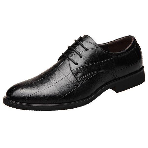 summer new men's casual business leather shoes formal men's shoes single breathable casual wedding, Black
summer new men's casual business leather shoes formal men's shoes single breathable casual wedding, Black