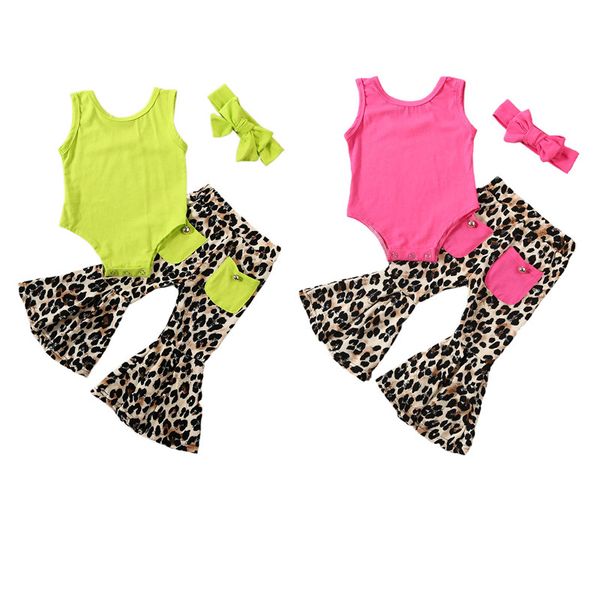 newborn baby girls leopard clothes clothes sleeveless fluorescent romper bodysuit long pants headband 3pcs summer cotton outfits, White
newborn baby girls leopard clothes clothes sleeveless fluorescent romper bodysuit long pants headband 3pcs summer cotton outfits, White