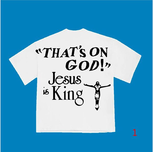 2020 women designer t-shirt 20s new hip hop streetwear popular jesus is king cool kanye tee shirts black red color s l xl gl2004291, White
2020 women designer t-shirt 20s new hip hop streetwear popular jesus is king cool kanye tee shirts black red color s l xl gl2004291, White