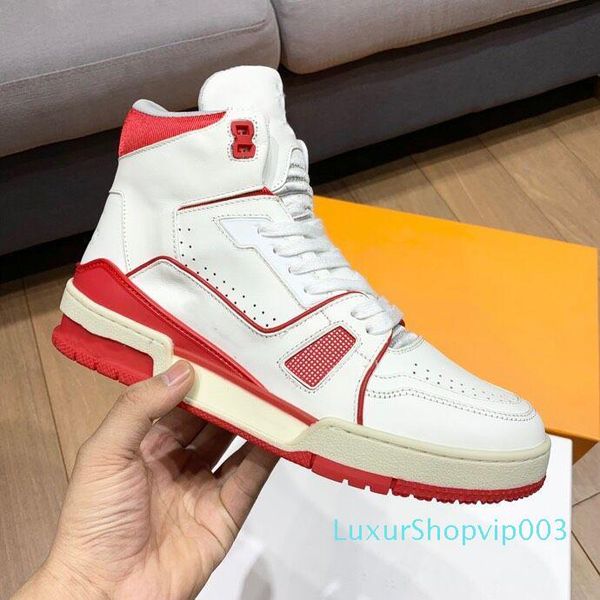 triple leather sneaker men high vintage sneaker women shoes luxury des chaussures red white leather flat shoes lace-up star flowersl21 67, Black
triple leather sneaker men high vintage sneaker women shoes luxury des chaussures red white leather flat shoes lace-up star flowersl21 67, Black