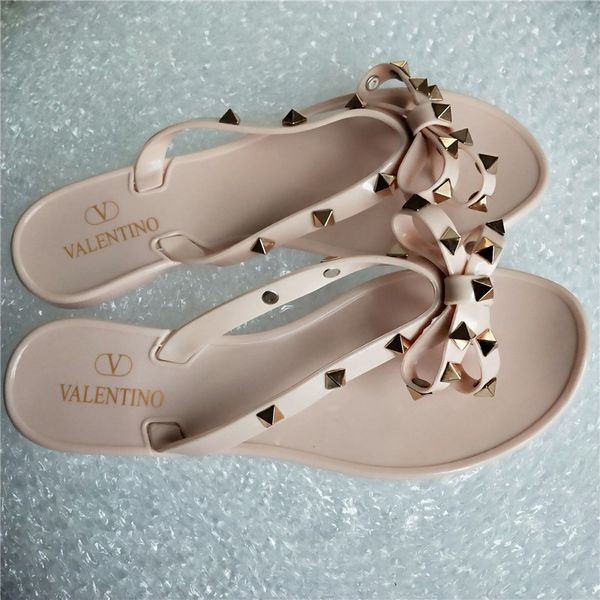 Brand new women ummer fa hion andal rivet big bowknot flip flop beach andalia feminina flat jelly woman g non lip girl andal, Black
Brand new women ummer fa hion andal rivet big bowknot flip flop beach andalia feminina flat jelly woman g non lip girl andal, Black