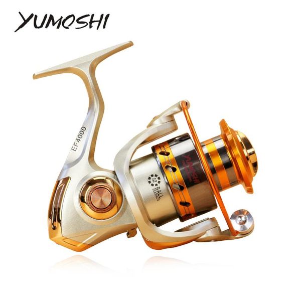 12bb 5.2:1 metal spool spinning fishing reel 12bb ball bearings carp fishing reel ef1000-7000 series mulinelli spinning 2019
12bb 5.2:1 metal spool spinning fishing reel 12bb ball bearings carp fishing reel ef1000-7000 series mulinelli spinning 2019