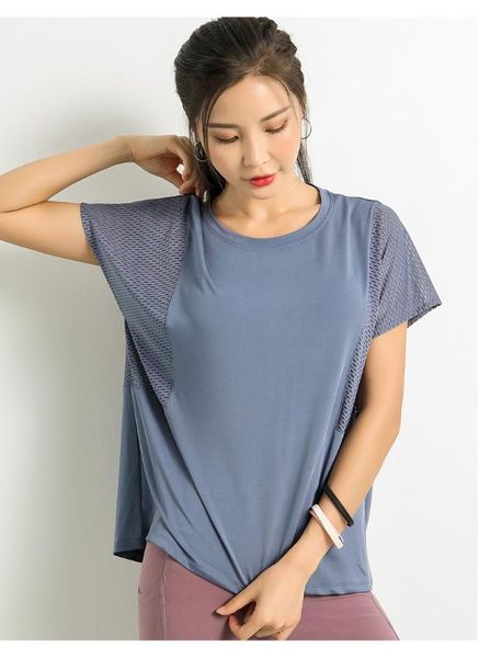 new sports and fitness t-shirt for women in summer, slim, round neck, short sleeve, yoga, quick-drying, breathable gauze running, White;red
new sports and fitness t-shirt for women in summer, slim, round neck, short sleeve, yoga, quick-drying, breathable gauze running, White;red