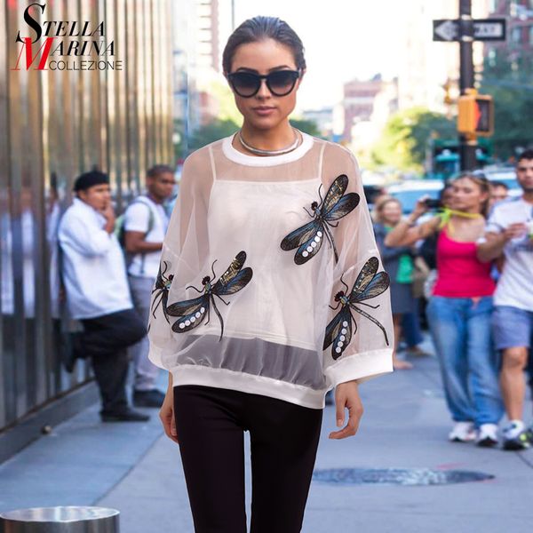 new 2020 women black white mesh with dragonflies t-shirt tshirt sheer kawaii tee shirt oversized t shirt chemise femme 3394
new 2020 women black white mesh with dragonflies t-shirt tshirt sheer kawaii tee shirt oversized t shirt chemise femme 3394