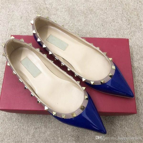 real p fashion women pumps lady red nude patent point toe studded spikes shoes pumps flats stiletto heels party shoes, Black
real p fashion women pumps lady red nude patent point toe studded spikes shoes pumps flats stiletto heels party shoes, Black