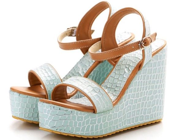 2019 women's sandals in summer with new style slope heel thick bottom waterproof table #36, Black
2019 women's sandals in summer with new style slope heel thick bottom waterproof table #36, Black