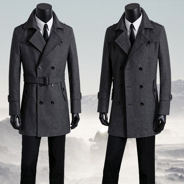 new arrival fashion double breasted coat slim male thick adjustable waist autumn winter super large plus size sml-7xl8xl9xl10xl, Black
new arrival fashion double breasted coat slim male thick adjustable waist autumn winter super large plus size sml-7xl8xl9xl10xl, Black