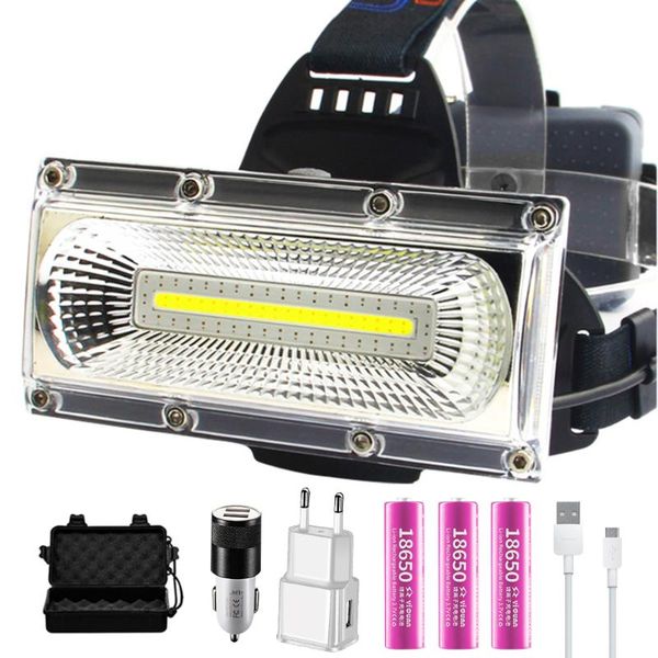 headlamps floodlight cob led waterproof working head lamp 3modes lantern 3*18650 rechargeable frontal headlamp
headlamps floodlight cob led waterproof working head lamp 3modes lantern 3*18650 rechargeable frontal headlamp