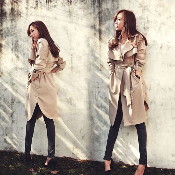 2020 new fashion spring autumn women trench coat long outwear plus size waist slim trench coat women spring coat, Tan;black
2020 new fashion spring autumn women trench coat long outwear plus size waist slim trench coat women spring coat, Tan;black