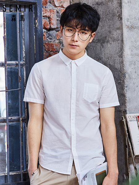 semir новый 2019 мужская рубашка из чистого хлопка slim fit мода с коротким рукавом повседневные деловые рубашки мужчины рубашки высокого ка, White;black
semir новый 2019 мужская рубашка из чистого хлопка slim fit мода с коротким рукавом повседневные деловые рубашки мужчины рубашки высокого ка, White;black