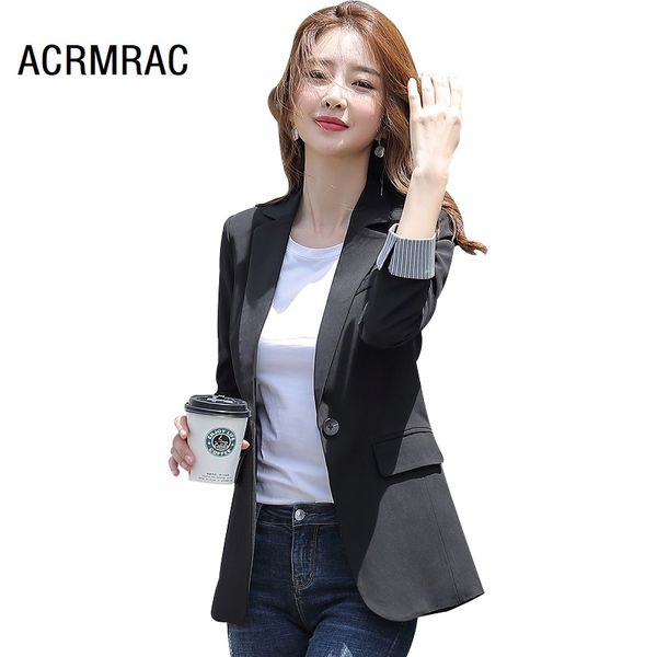 women blazers slim autumn winter jacket long sleeve blazer & suits women 1981, White;black
women blazers slim autumn winter jacket long sleeve blazer & suits women 1981, White;black