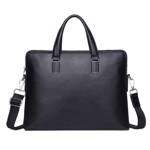 joyir black genuine leather men's briefcase bussiness casual briefcase lapbag large capacity male
joyir black genuine leather men's briefcase bussiness casual briefcase lapbag large capacity male