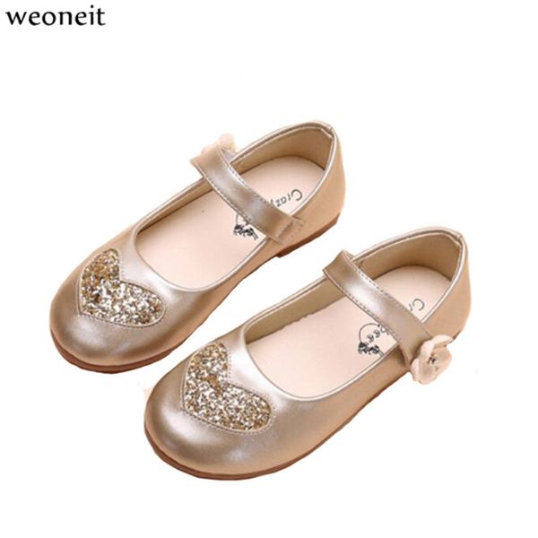 weoneit new children princess heart shape leather shoes 2 colors casual flower pink gold girls fashion party shoes drop shipping, Black;grey
weoneit new children princess heart shape leather shoes 2 colors casual flower pink gold girls fashion party shoes drop shipping, Black;grey