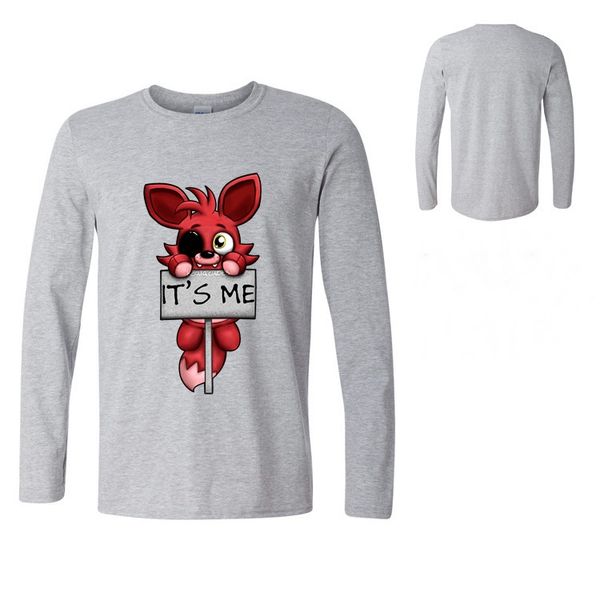 it's me kawaii fnaf plush foxy men t shirt hip hop t-shirt cotton o-neck tshirt man brand long sleeve tees mens running fitness pullove, White;black
it's me kawaii fnaf plush foxy men t shirt hip hop t-shirt cotton o-neck tshirt man brand long sleeve tees mens running fitness pullove, White;black