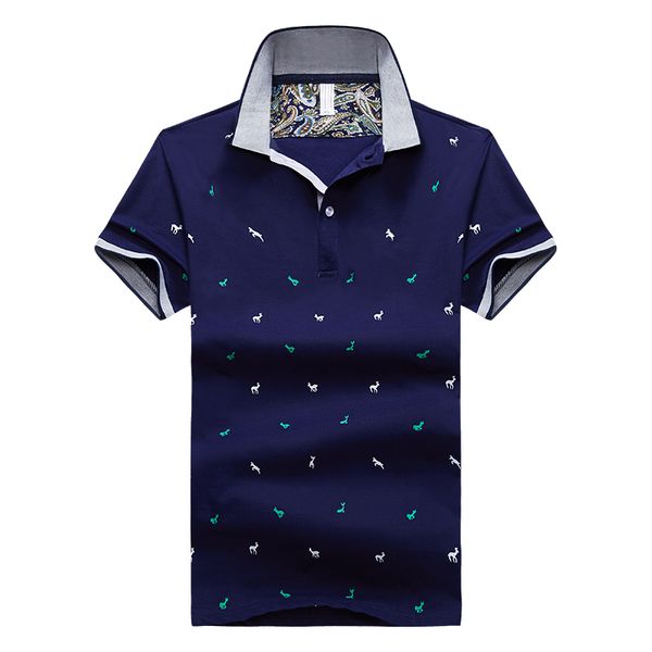 2020 summer animal printed stand collar shirt men short sleeve casual men shirts slim fit homme cotton mens polos, White;black
2020 summer animal printed stand collar shirt men short sleeve casual men shirts slim fit homme cotton mens polos, White;black