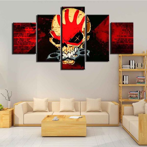 hd print 5 pieces canvas art decoration pictures skull terror posters painting wall art home decoration for living room
hd print 5 pieces canvas art decoration pictures skull terror posters painting wall art home decoration for living room