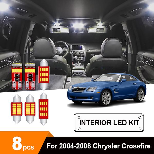 8 x white ice blue canbus car led light trunk courtesy glove box license plate bulb package kit for 2004-2008 crossfire
8 x white ice blue canbus car led light trunk courtesy glove box license plate bulb package kit for 2004-2008 crossfire
