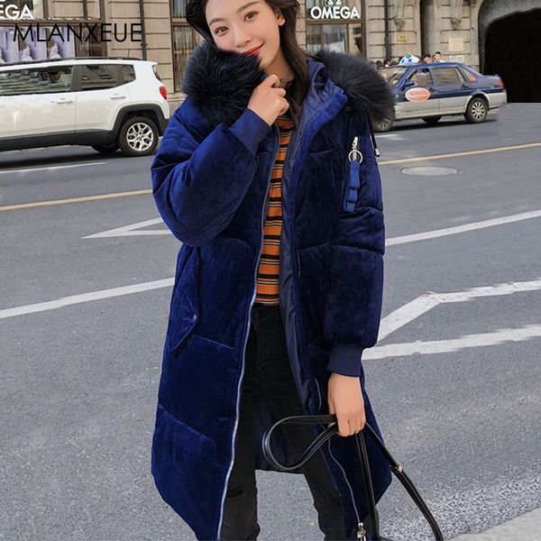 gold velvet long down jacket women winter thick casual down coats female oversize warm hooded female coat fluffy fur collar coat, Black
gold velvet long down jacket women winter thick casual down coats female oversize warm hooded female coat fluffy fur collar coat, Black