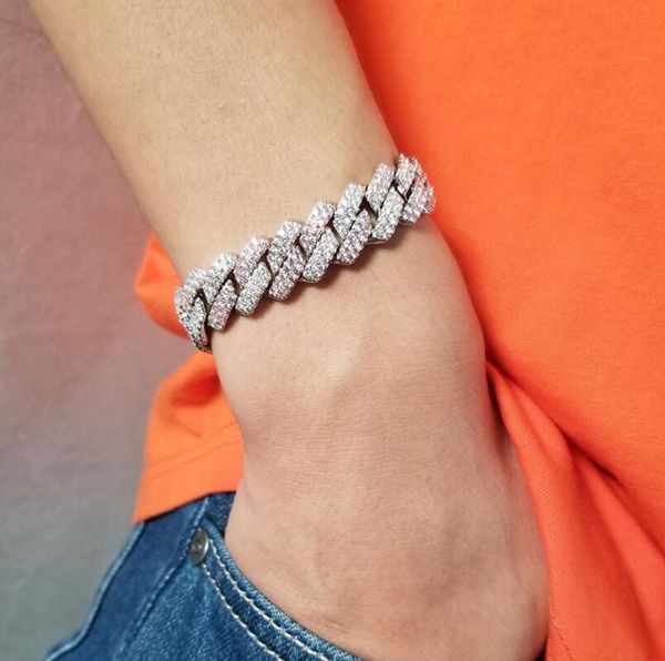 popular hip hop bracelet for men and women fashion high-grade silver color matching bar cuban chain bracelet, Black
popular hip hop bracelet for men and women fashion high-grade silver color matching bar cuban chain bracelet, Black