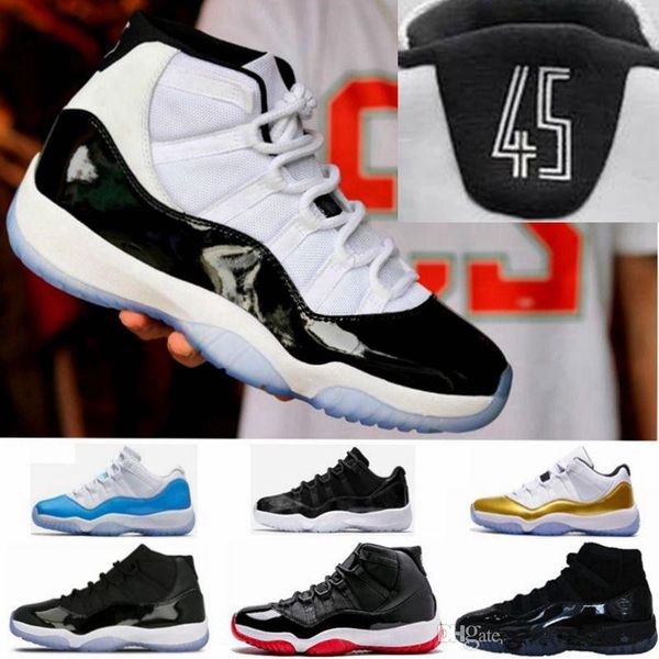 2019 new arrival 11 space jam bred+ number 45 new concord basketball shoes boys men women shoes 11s red navy gamma blue 72-10 sneakers, Black
2019 new arrival 11 space jam bred+ number 45 new concord basketball shoes boys men women shoes 11s red navy gamma blue 72-10 sneakers, Black