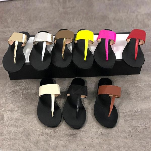 2020 luxury slipper genuine leather women designer sandal luxury flip flops metal summer slipper large size 35-43 with box 9 colors, Black
2020 luxury slipper genuine leather women designer sandal luxury flip flops metal summer slipper large size 35-43 with box 9 colors, Black