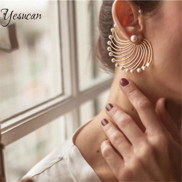 hyperbole irregular geometric dangle earrings for women big sector imitation pearls piercing ear jewelry accessories bijoux gift, Silver
hyperbole irregular geometric dangle earrings for women big sector imitation pearls piercing ear jewelry accessories bijoux gift, Silver