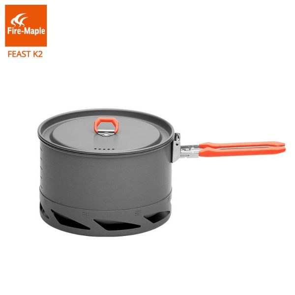 fire maple feast series k2 1.5l outdoor portable foldable handle heat exchanger pot camping kettle picnic cookware 338g fmc-k2
fire maple feast series k2 1.5l outdoor portable foldable handle heat exchanger pot camping kettle picnic cookware 338g fmc-k2