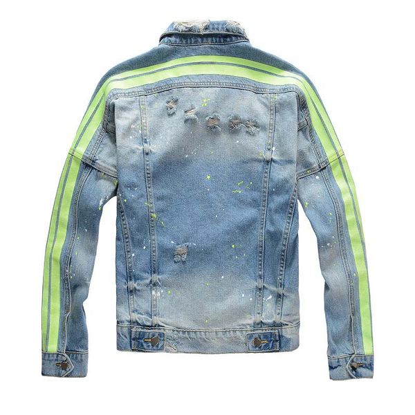 kiovno fashion men ripped green neon jackets coats dot painted streetwear short denim jackets for male size m-4xl, Black;brown
kiovno fashion men ripped green neon jackets coats dot painted streetwear short denim jackets for male size m-4xl, Black;brown