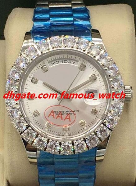 luxury watch 6 style 41mm bigger diamond dial/bezel new stainless steel bracelet automatic fashion men's watch wristwatch, Slivery;brown
luxury watch 6 style 41mm bigger diamond dial/bezel new stainless steel bracelet automatic fashion men's watch wristwatch, Slivery;brown