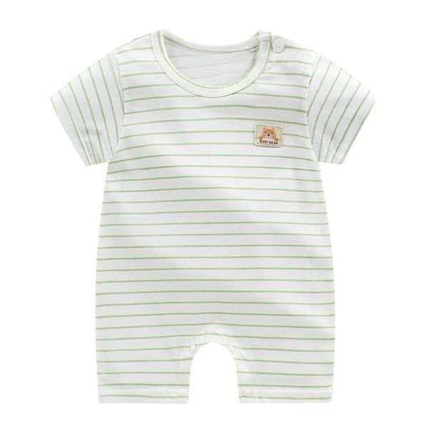 clothing sets dishykooker stripes romper summer short sleeve cotton jumpsuit for baby infants toldder, White
clothing sets dishykooker stripes romper summer short sleeve cotton jumpsuit for baby infants toldder, White