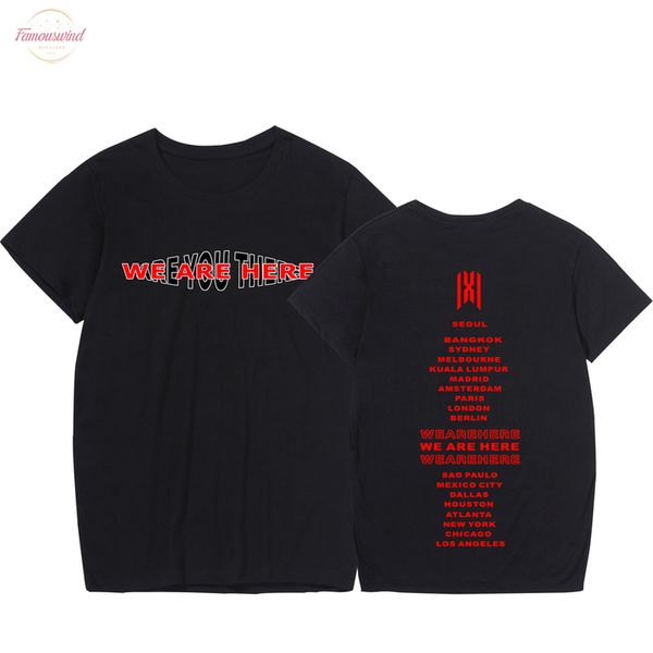 2020 kpop monsta x we are here t shirt women world tour vocal concert tshirt tee shirt femme clothes style 4xl merchandise, White
2020 kpop monsta x we are here t shirt women world tour vocal concert tshirt tee shirt femme clothes style 4xl merchandise, White
