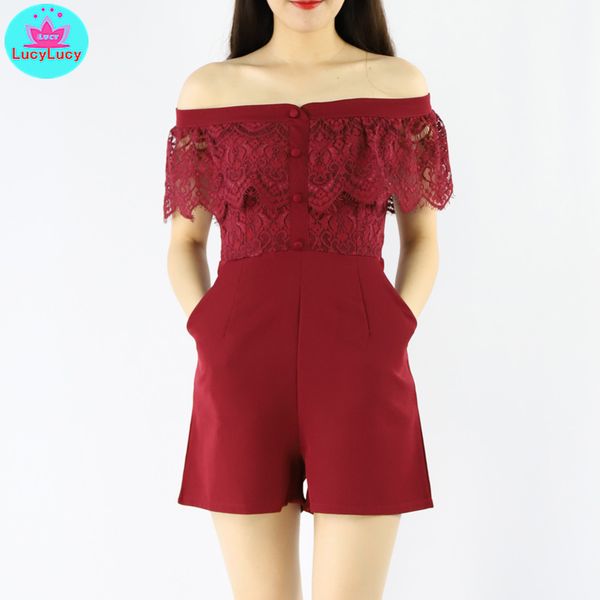 2019 new one-shoulder strapless lace stitching to receive waist small wide leg jumpsuit, Black;white
2019 new one-shoulder strapless lace stitching to receive waist small wide leg jumpsuit, Black;white
