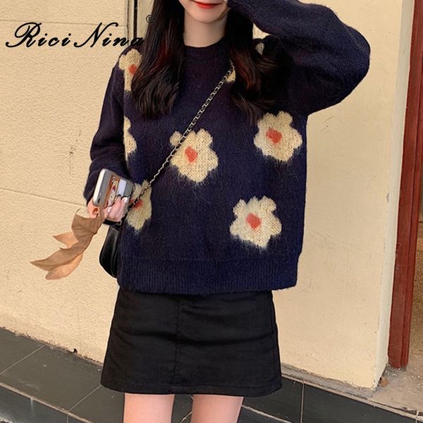 ricinina knitted sweater women o-neck long sleeve print sweater woman pullover 2020 spring causal elegant sweaters ladies, White;black
ricinina knitted sweater women o-neck long sleeve print sweater woman pullover 2020 spring causal elegant sweaters ladies, White;black